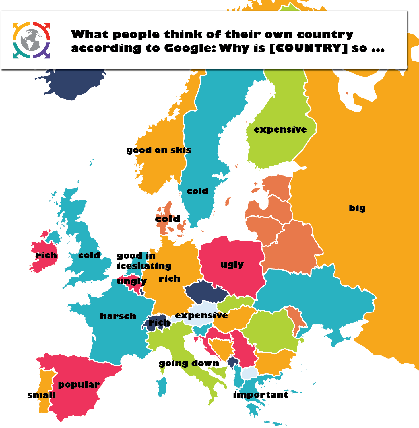 Map Europe Countries