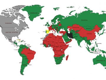This Map Shows How FIFA Members Voted For The 2026 FIFA World Cup