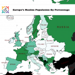 Percentages of Muslim Population Mapped