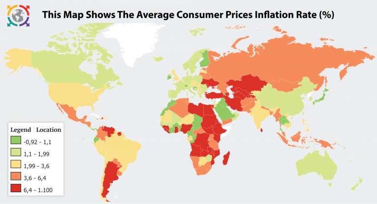 World Inflation Chart