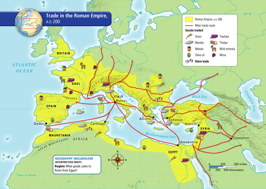 What Part Did Geography Play During Rome