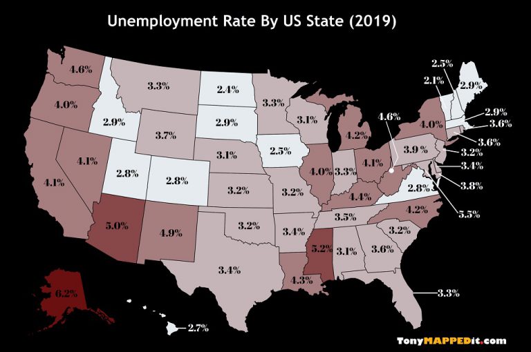 Unemployment Chart By State